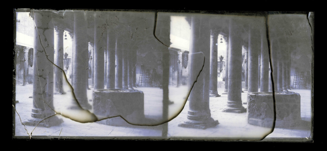 Ruines et vestiges italiens.