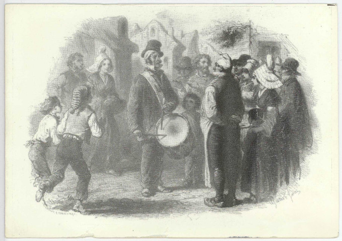 Divers. Le garde Champêtre.
