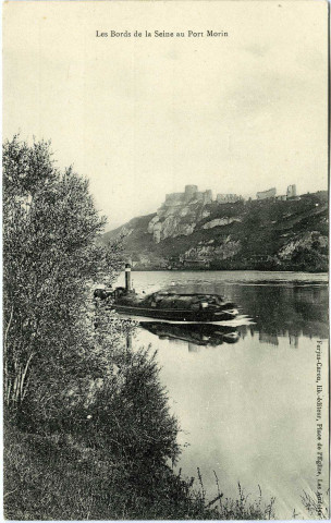 Andelys (Les). Les Bords de la Seine au Port Morin.