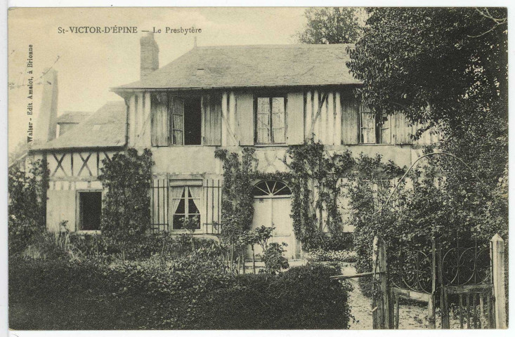 Saint-Victor-d'Epine. Le Presbytère.