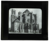 Collégiale Notre-Dame de Mantes-la-Jolie (), chevet.