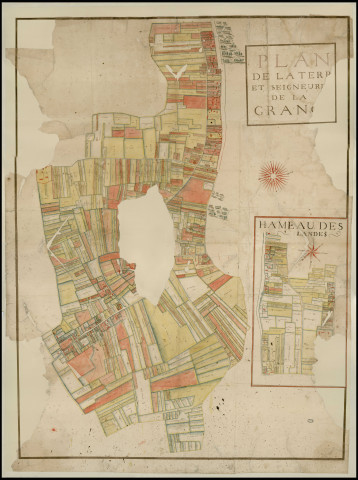 Neuve-Grange (La) - "Plan de la terre et seigneurie de La Grange". *