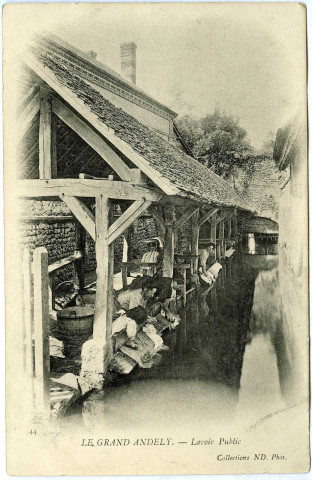 Andelys (Les). Le Grand Andely - Les bords du Gambon.