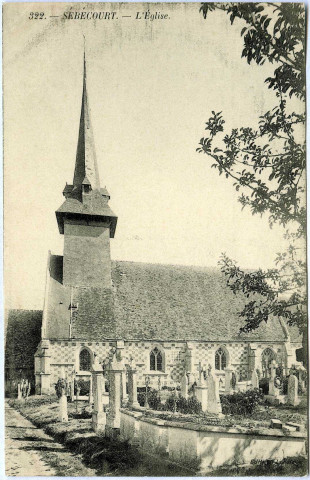 Sébécourt. L'Église.
