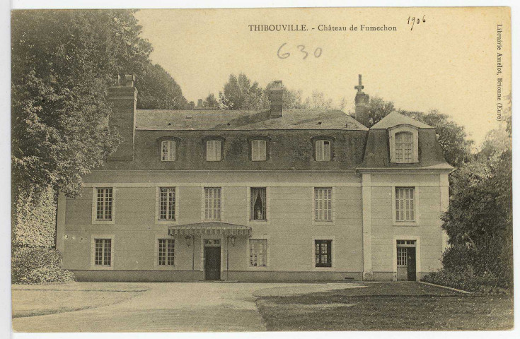 Thibouville. Château de Fumechon.