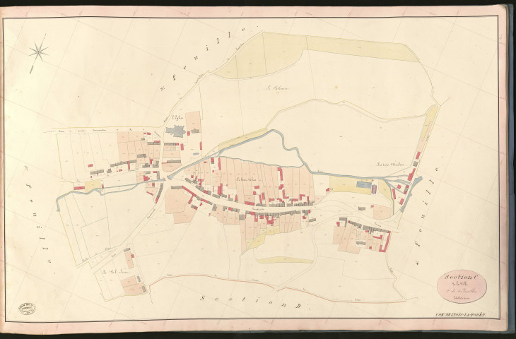 Lyons-la-Forêt. Section C _ de la Ville _ 2e de 4 Feuilles