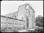 Ruines et vestiges de l'abbaye Notre-Dame de Fontenelle de Saint-Wandrille-Rançon (Seine-Maritime).