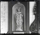 Statue de Saint-Sulpice de l'église de Tosny (Eure).