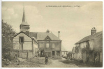 Notre-Dame-du-Hamel. La Place.