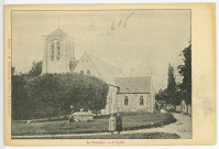 Saussaye (La). L'Eglise.