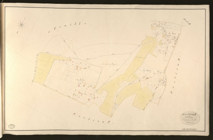 Foulbec. Section E _ de la Forge _ 2e et dernière Feuille