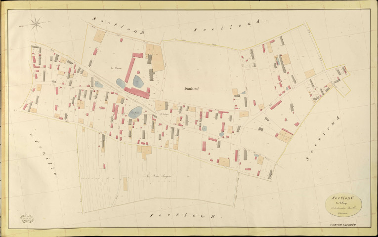 Daubeuf-la-Campagne. Section C _ du Village _ 2e et dernière Feuille