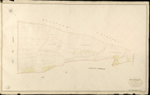Gadencourt. Section B _ de l'Eglise _ 6e et dernière Feuille