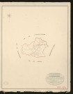 Notre-Dame-d'Epine. Tableau d'assemblage _ du Plan Parcellaire de la Commune de Notre-Dame-D'Epine _ Canton de Brionne - Bernay - Eure. _ Terminé sur le Terrain le 15 avril 1827, sous l'administration de M.le Vicomte Raymond Delaitre, Préfet _ M. Leseigneur, Maire _ en sous la Direction de M. Hurtrelle, Directeur des Contributions directes _ M. Hautier, Géomètre en Chef. _ Par M. Roger, Géomètre de 1re classe.