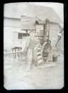 Bouilleur de crue société "Hubert" aux Hogues (Eure).