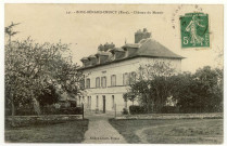 Bosc-Bénard-Crescy. Château du Manoir.