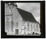 Église de Sacquenville (Eure), côtés ouest et sud.