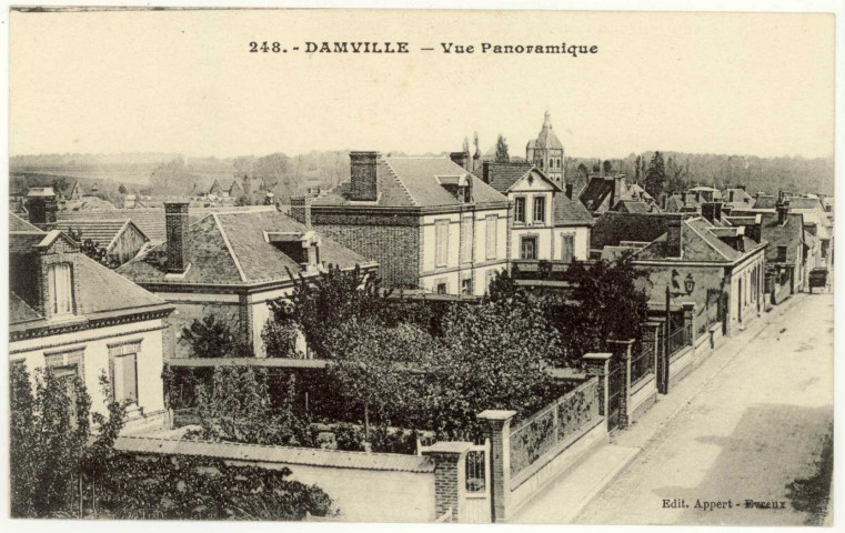 Damville. Vue Panoramique.