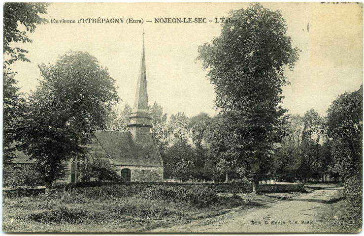 Nojeon-le-Sec. L'Eglise.