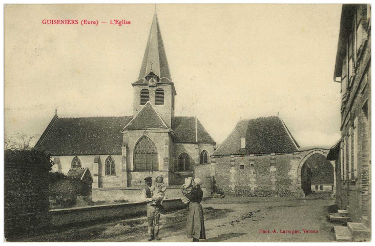 Guiseniers. L'Eglise.