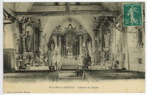 Villers-sur-le-Roule. Intérieur de l'Eglise.
