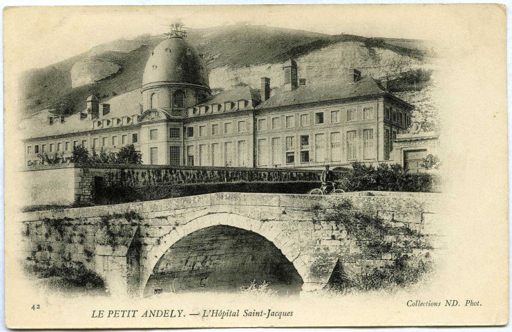 Andelys (Les). Le Grand Andely - Le Marché.