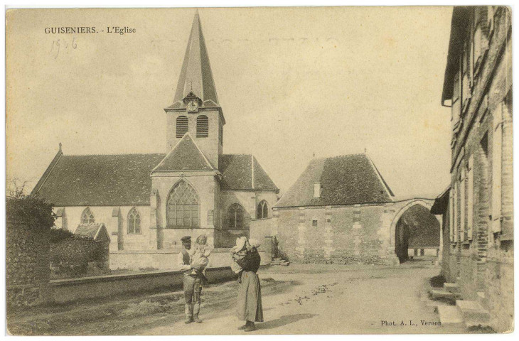 Guiseniers. L'Eglise.