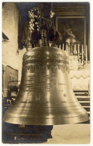 Cormeilles. Inauguration de la Cloche le 23 Août 1927.