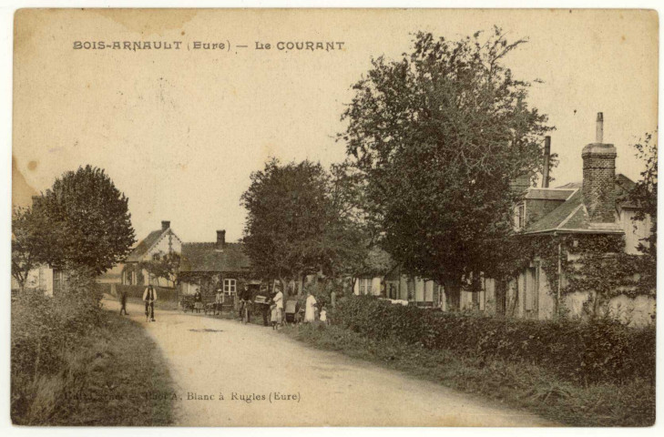 Bois-Arnault. Le Courant.