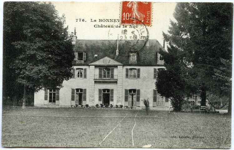 Bonneville-sur-Iton (la). Château de la Noë.