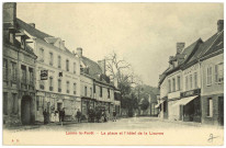 Lyons-la-Forêt. La Place et l'Hôtel de la Licorne.