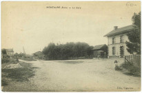 Montaure. La Gare.