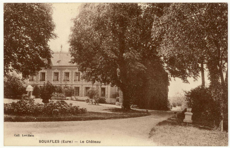 Bouafles. Le Château.
