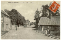 Bourg-Beaudoin. Route de Rouen à Paris.