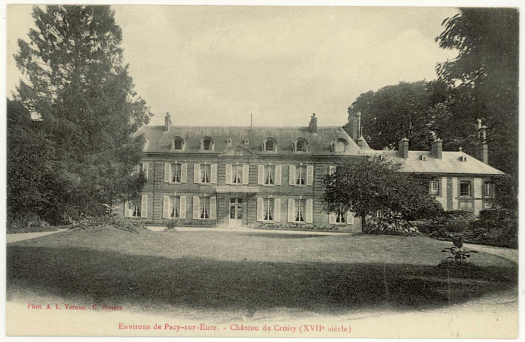 Croisy-sur-Eure. Château de Croisy (XVIIe siècle).