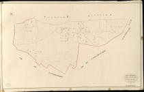 Hauville. Section G _ de la ferme de la Neuville _ Feuille Unique