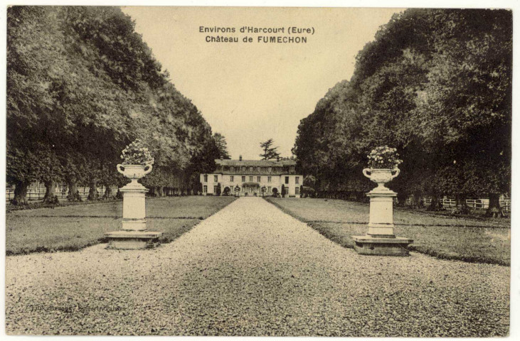 Ecardenville-la-Campagne. Château de Fumechon.