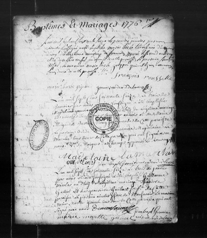 BMS (1776-1783)