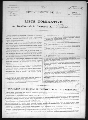 VILLALET 1931