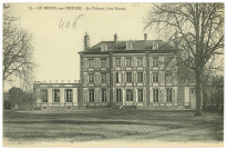 Mesnil-sur-l'Estrée (Le). Le Château (côté Ouest).