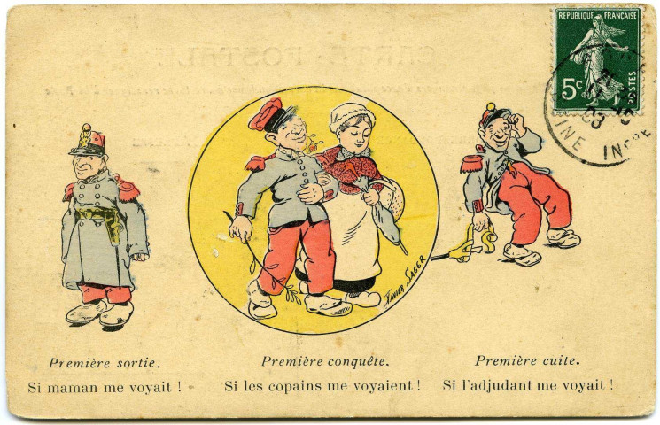 Divers. [Première sortie - Première conquête - Première cuite].