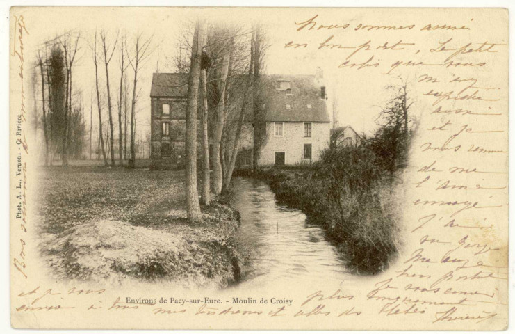 Croisy-sur-Eure. Moulin de Croisy.
