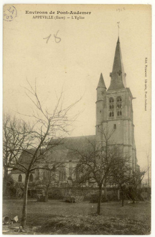 Appeville-Annebault. L'église.