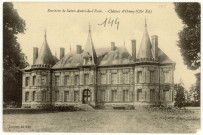 Champigny-la-Futelaye. Château d'Osmoy (Côté Ouest).