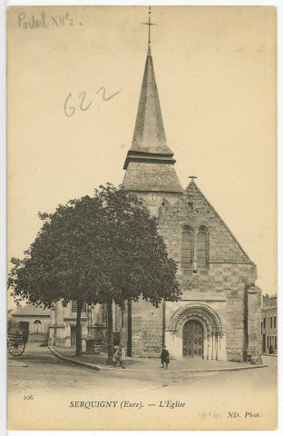 Serquigny. L'Eglise.