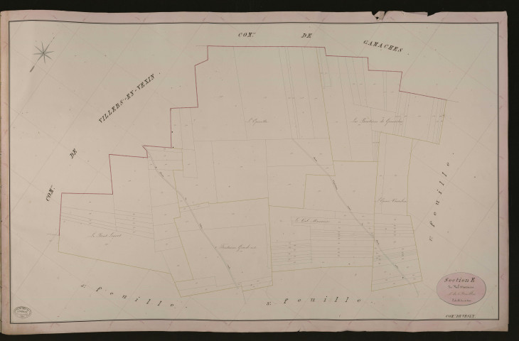 Vesly. Section E _ du Val Massacre _ 4e de 5 Feuilles
