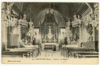 Drucourt. Intérieur de l'Eglise.