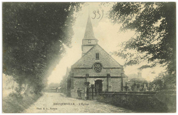 Heuqueville. L'Eglise.