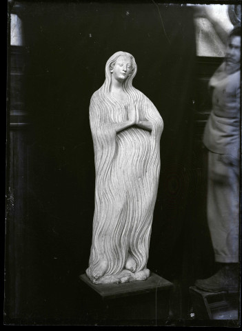 Statue de Sainte-Marie-Madeleine de l'église d'Écouis (Eure).
