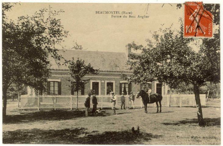 Beaumontel. Ferme du Bosc Anglier.